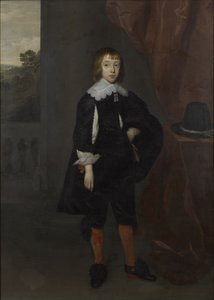 Portrait of Christopher Hatton by Cornelis Janssens van Ceulen
